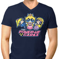 The Power Up Girls Men's V-Neck - Adult & Kids T-Shirts, Sweatshirts & Hoodies apparel design preview 1