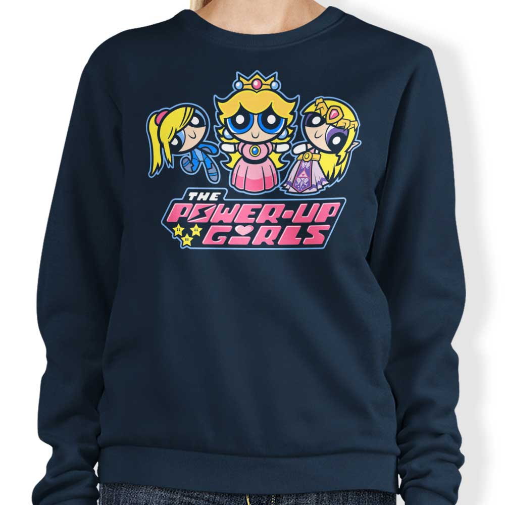 The Power Up Girls - Adult & Kids T-Shirts, Sweatshirts & Hoodies apparel design preview 1