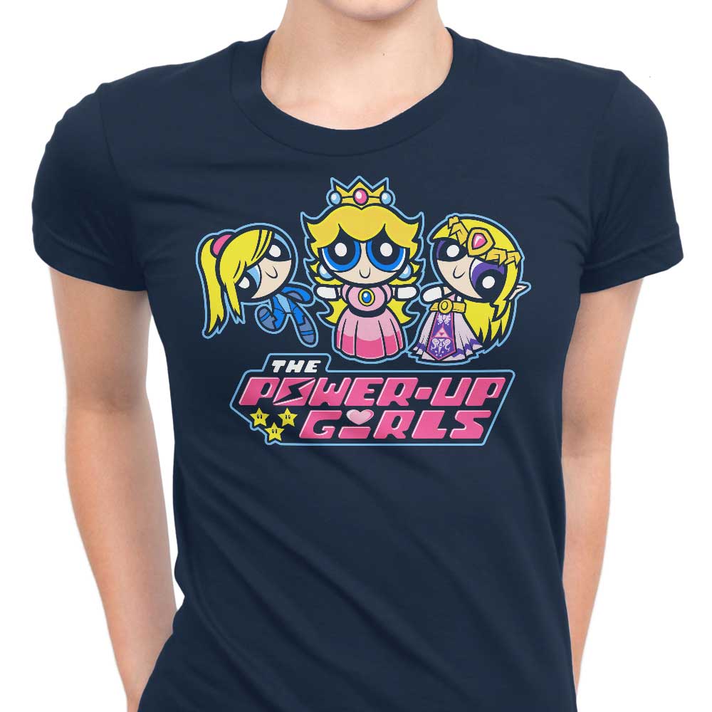 The Power Up Girls Women's Apparel - Adult & Kids T-Shirts, Sweatshirts & Hoodies apparel design preview 1