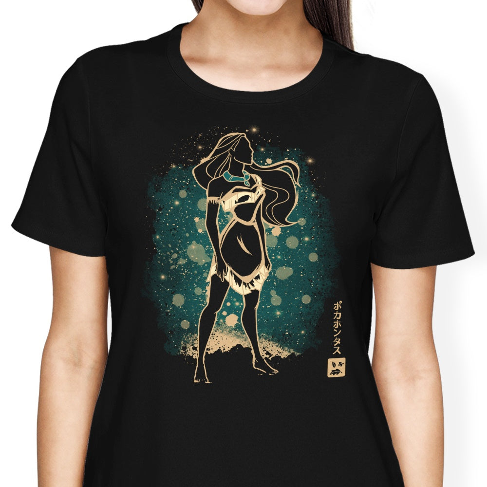 The Powhatan Princess Women's Apparel - Adult & Kids T-Shirts, Sweatshirts & Hoodies apparel design preview 2