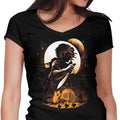 The Preacher Women's V-Neck - Adult & Kids T-Shirts, Sweatshirts & Hoodies apparel design preview 1