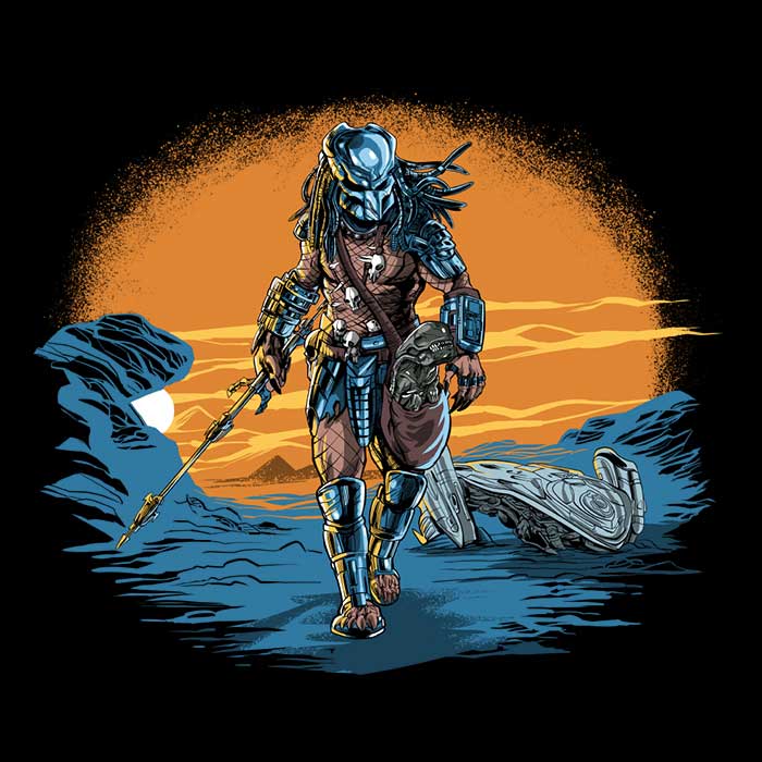 The Predalorian Men's Apparel - Adult & Kids T-Shirts, Sweatshirts & Hoodies apparel design preview 2