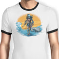 The Predalorian Ringer - Adult & Kids T-Shirts, Sweatshirts & Hoodies apparel design preview 1