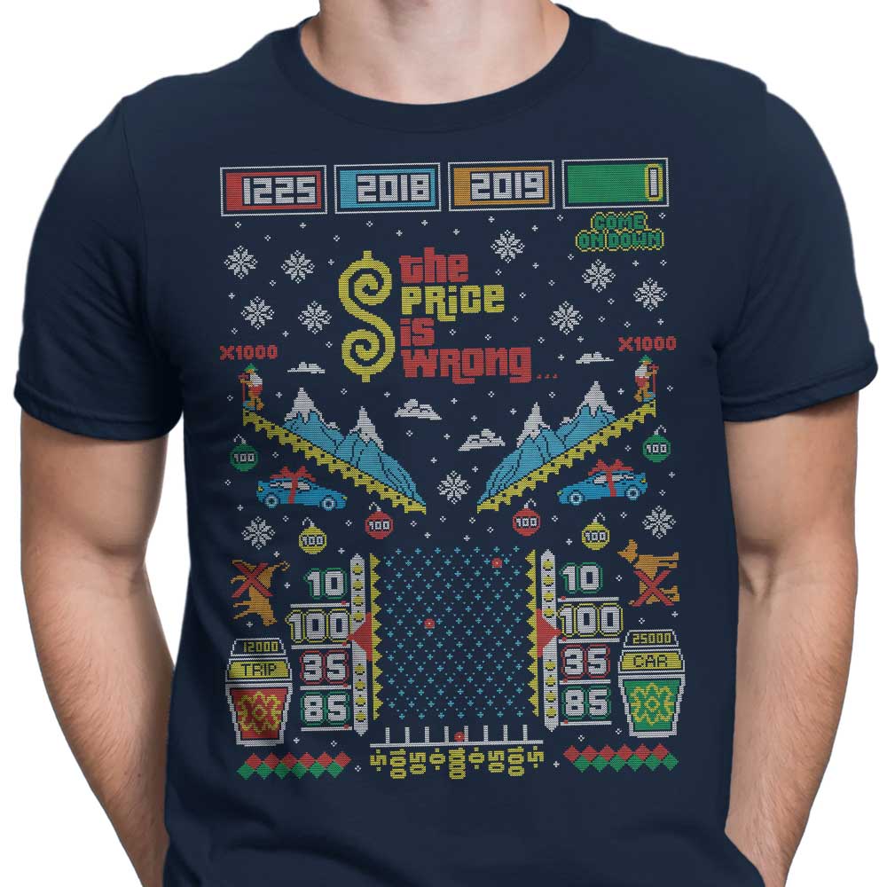 The Price is Wrong Men's Apparel - Adult & Kids T-Shirts, Sweatshirts & Hoodies apparel design preview 2