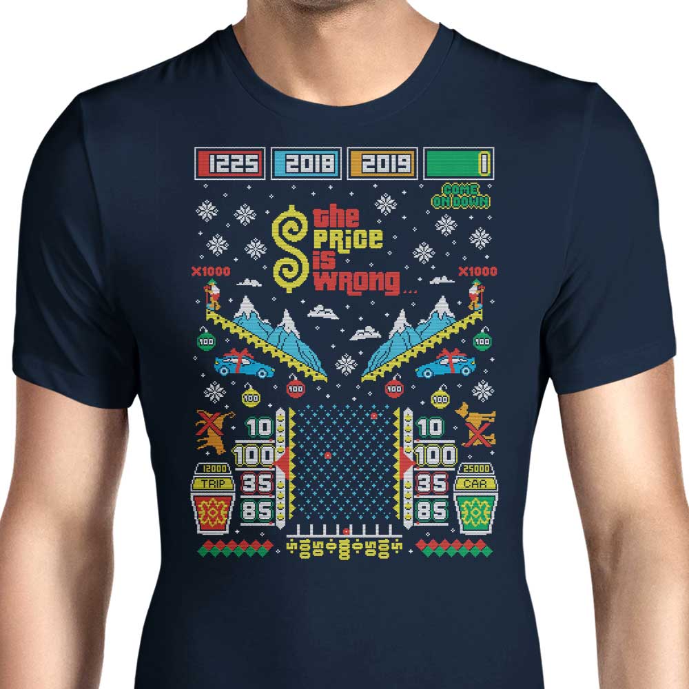The Price is Wrong Men's Apparel - Adult & Kids T-Shirts, Sweatshirts & Hoodies apparel design preview 1