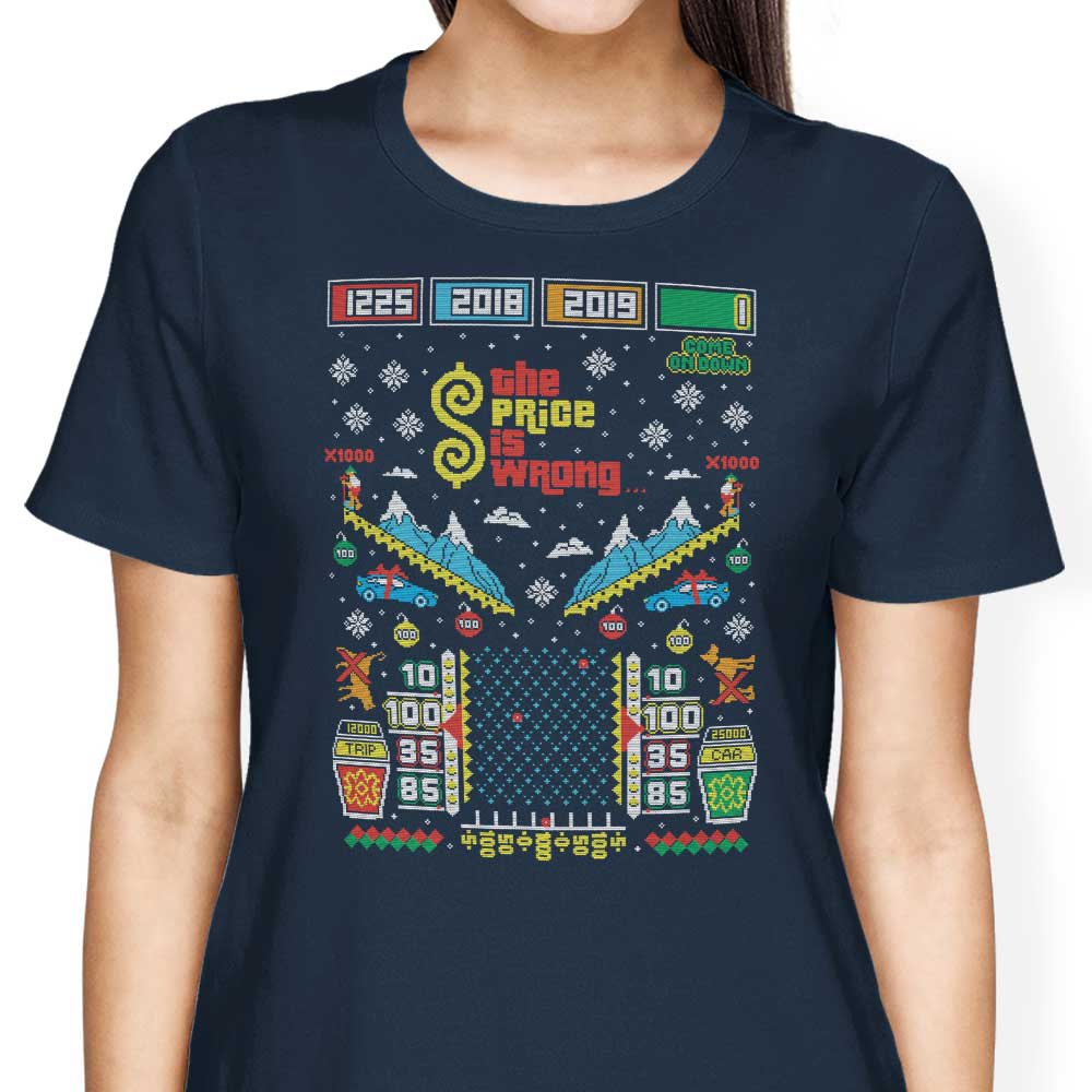 The Price is Wrong Women's Apparel - Adult & Kids T-Shirts, Sweatshirts & Hoodies apparel design preview 2