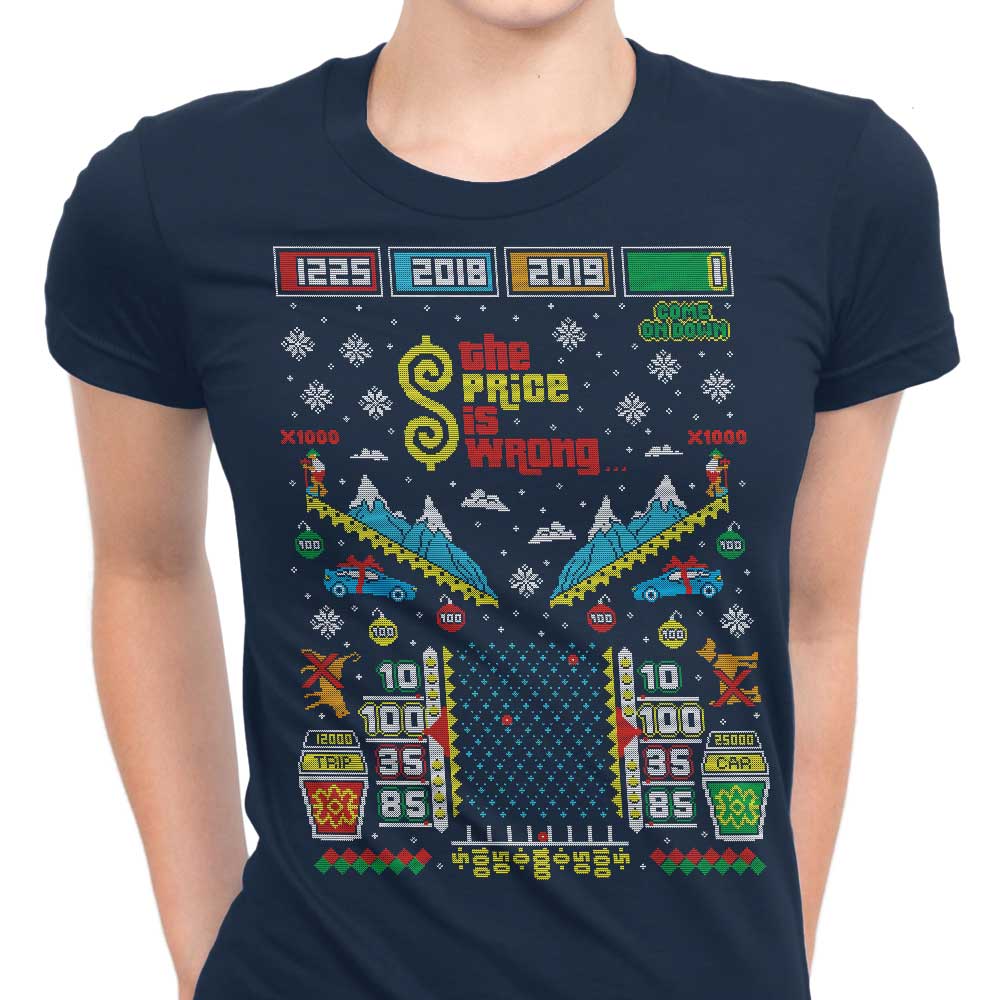 The Price is Wrong Women's Apparel - Adult & Kids T-Shirts, Sweatshirts & Hoodies apparel design preview 1