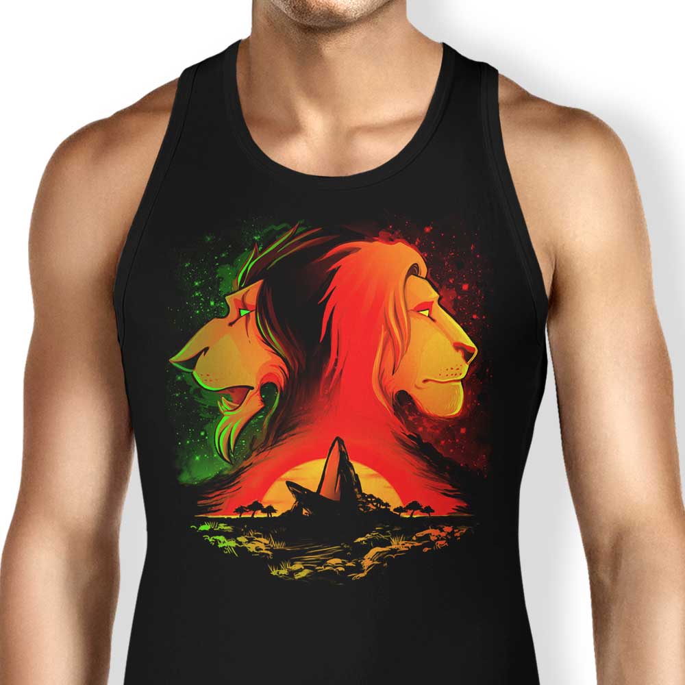 The Pride Rock Tank Top - Adult & Kids T-Shirts, Sweatshirts & Hoodies apparel design preview 1