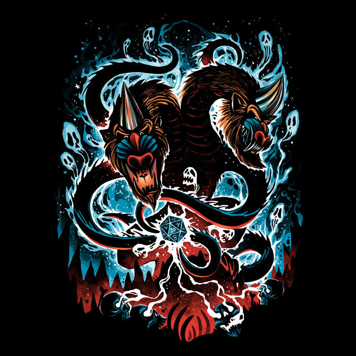 The Prince of Demons Women's V-Neck - Adult & Kids T-Shirts, Sweatshirts & Hoodies apparel design preview 2