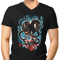 The Prince of Demons Men's V-Neck - Adult & Kids T-Shirts, Sweatshirts & Hoodies apparel design preview 1