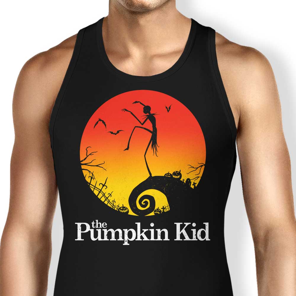 The Pumpkin Kid Tank Top - Adult & Kids T-Shirts, Sweatshirts & Hoodies apparel design preview 1