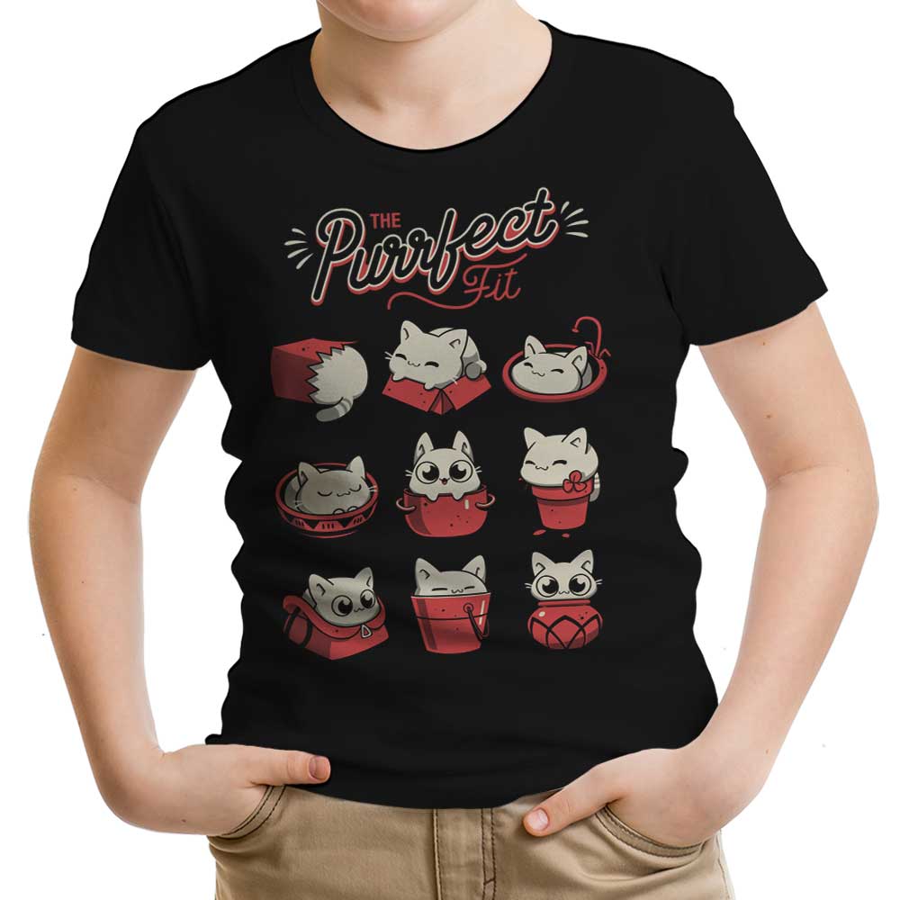 The Purrfect Fit Youth Apparel - Adult & Kids T-Shirts, Sweatshirts & Hoodies apparel design preview 1