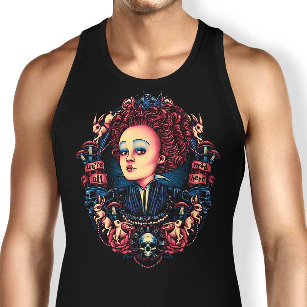 The Queen in Red Tank Top - Adult & Kids T-Shirts, Sweatshirts & Hoodies apparel design preview 1