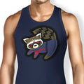 The Raccoon King Tank Top - Adult & Kids T-Shirts, Sweatshirts & Hoodies apparel design preview 1