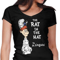 The Rat in Hat Women's V-Neck - Adult & Kids T-Shirts, Sweatshirts & Hoodies apparel design preview 1