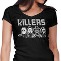 The Real Killers Women's V-Neck - Adult & Kids T-Shirts, Sweatshirts & Hoodies apparel design preview 1