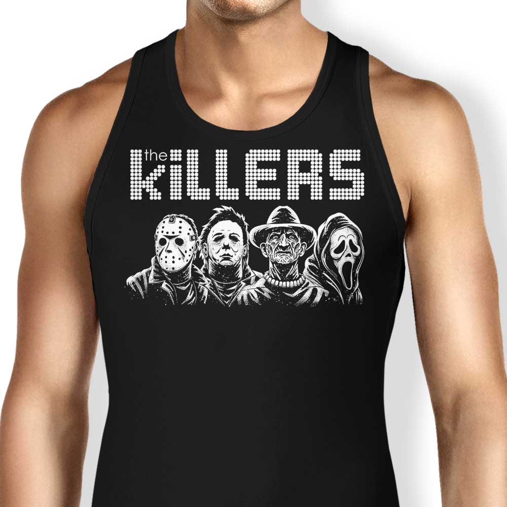 The Real Killers Tank Top - Adult & Kids T-Shirts, Sweatshirts & Hoodies apparel design preview 1
