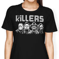 The Real Killers Women's Apparel - Adult & Kids T-Shirts, Sweatshirts & Hoodies apparel design preview 1