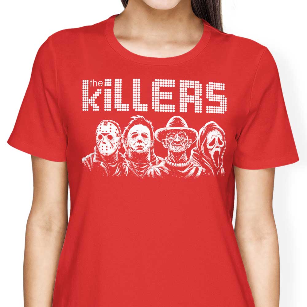 The Real Killers Women's Apparel - Adult & Kids T-Shirts, Sweatshirts & Hoodies apparel design preview 2