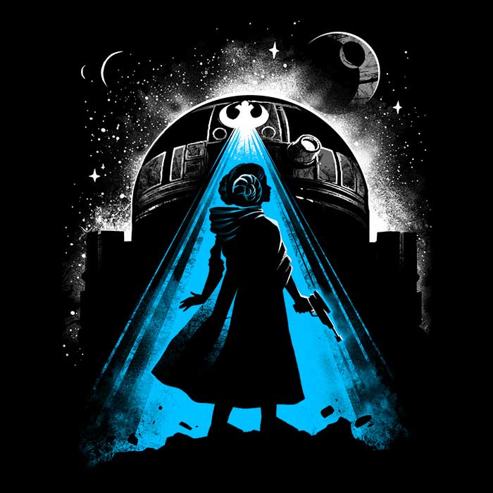 The Rebel Princess Women's V-Neck - Adult & Kids T-Shirts, Sweatshirts & Hoodies apparel design preview 2