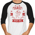 The Red Huntsman 3/4 Sleeve Raglan - Adult & Kids T-Shirts, Sweatshirts & Hoodies apparel design preview 1