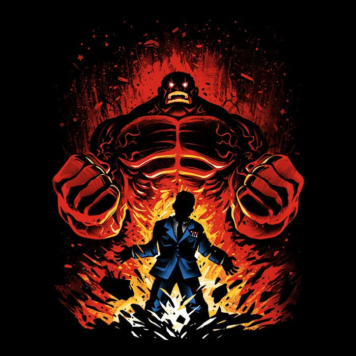 The Red Nightmare Men's V-Neck - Adult & Kids T-Shirts, Sweatshirts & Hoodies apparel design preview 2