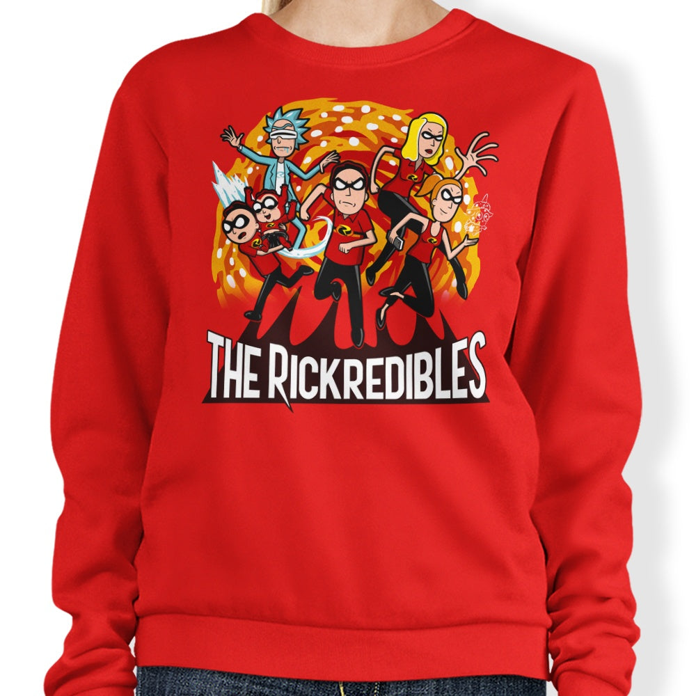 The Rickredibles - Adult & Kids T-Shirts, Sweatshirts & Hoodies apparel design preview 1