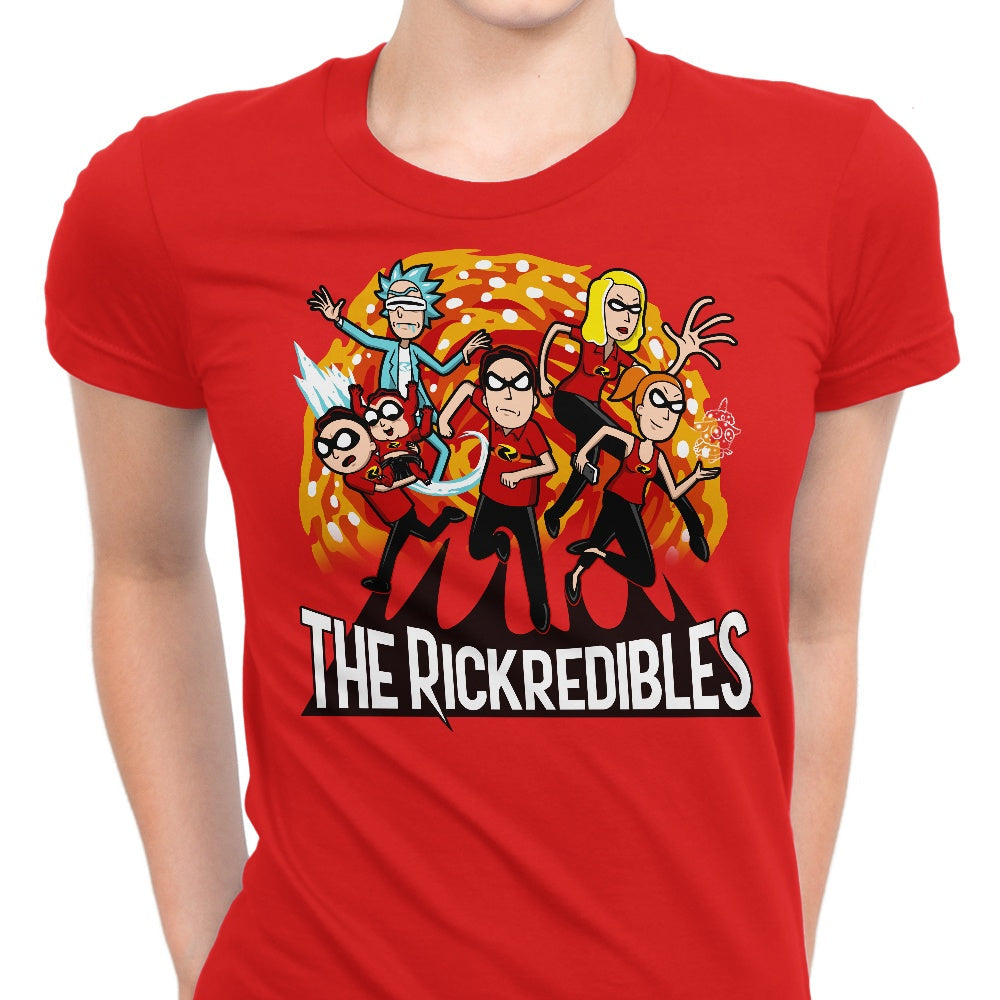 The Rickredibles Women's Apparel - Adult & Kids T-Shirts, Sweatshirts & Hoodies apparel design preview 1