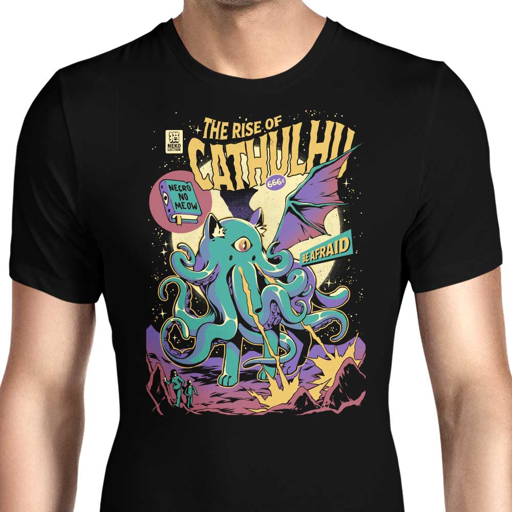 The Rise of Cathulhu Men's Apparel - Adult & Kids T-Shirts, Sweatshirts & Hoodies apparel design preview 1