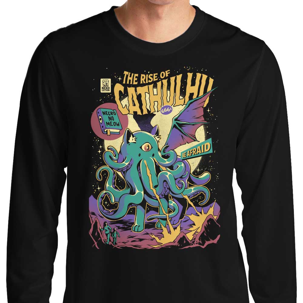 The Rise of Cathulhu - Adult & Kids T-Shirts, Sweatshirts & Hoodies apparel design preview 1