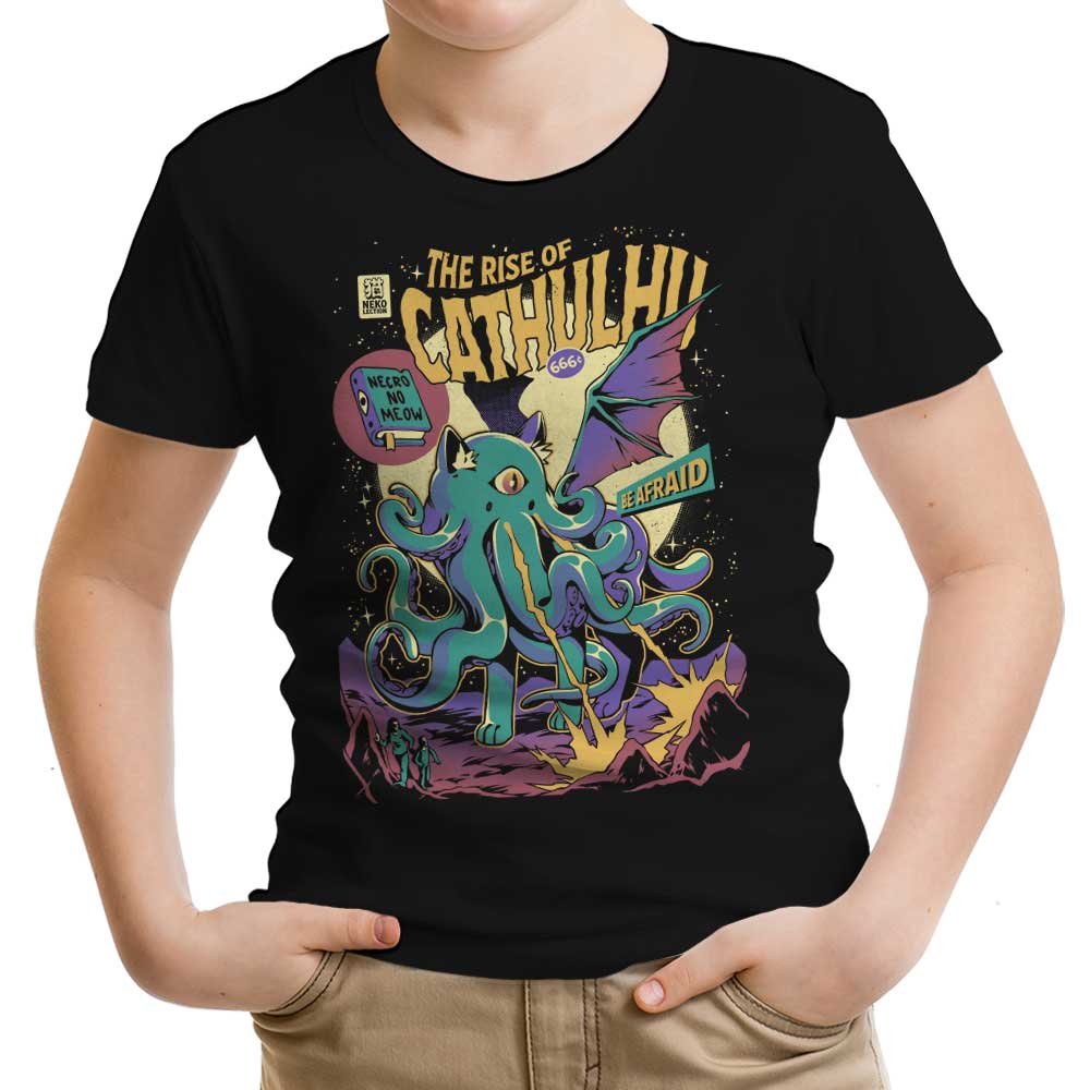 The Rise of Cathulhu Youth Apparel - Adult & Kids T-Shirts, Sweatshirts & Hoodies apparel design preview 1