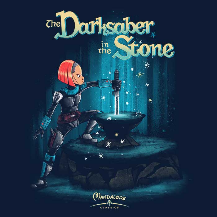 The Saber in Stone Women's Apparel - Adult & Kids T-Shirts, Sweatshirts & Hoodies apparel design preview 2