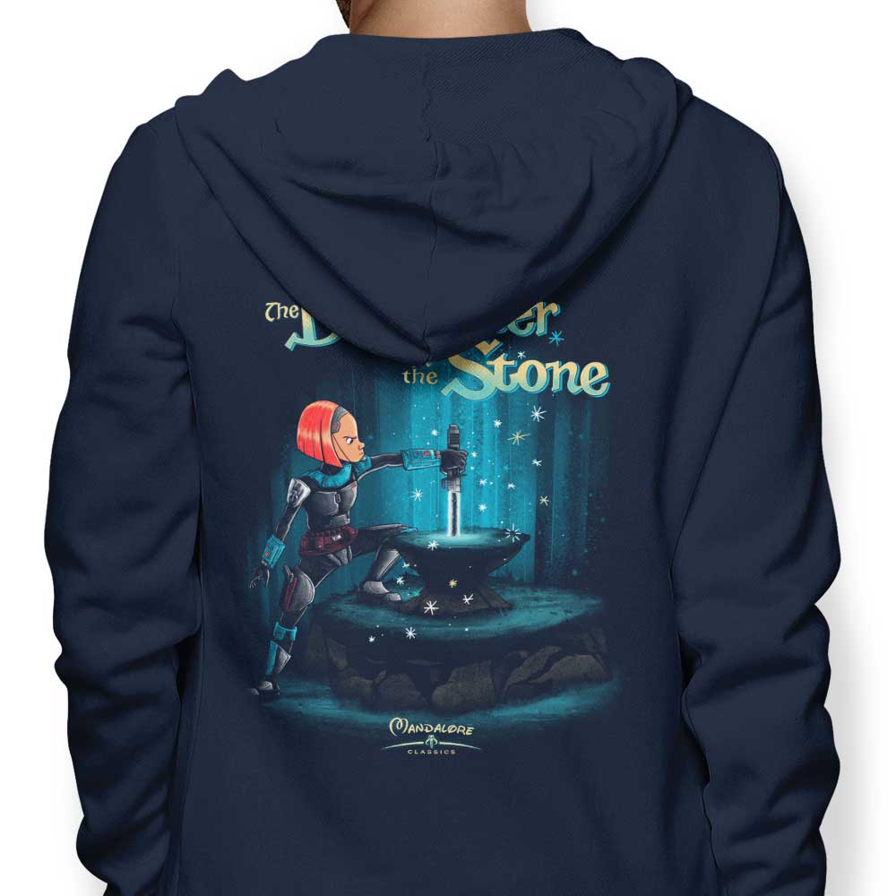 The Saber in Stone - Adult & Kids T-Shirts, Sweatshirts & Hoodies apparel design preview 1