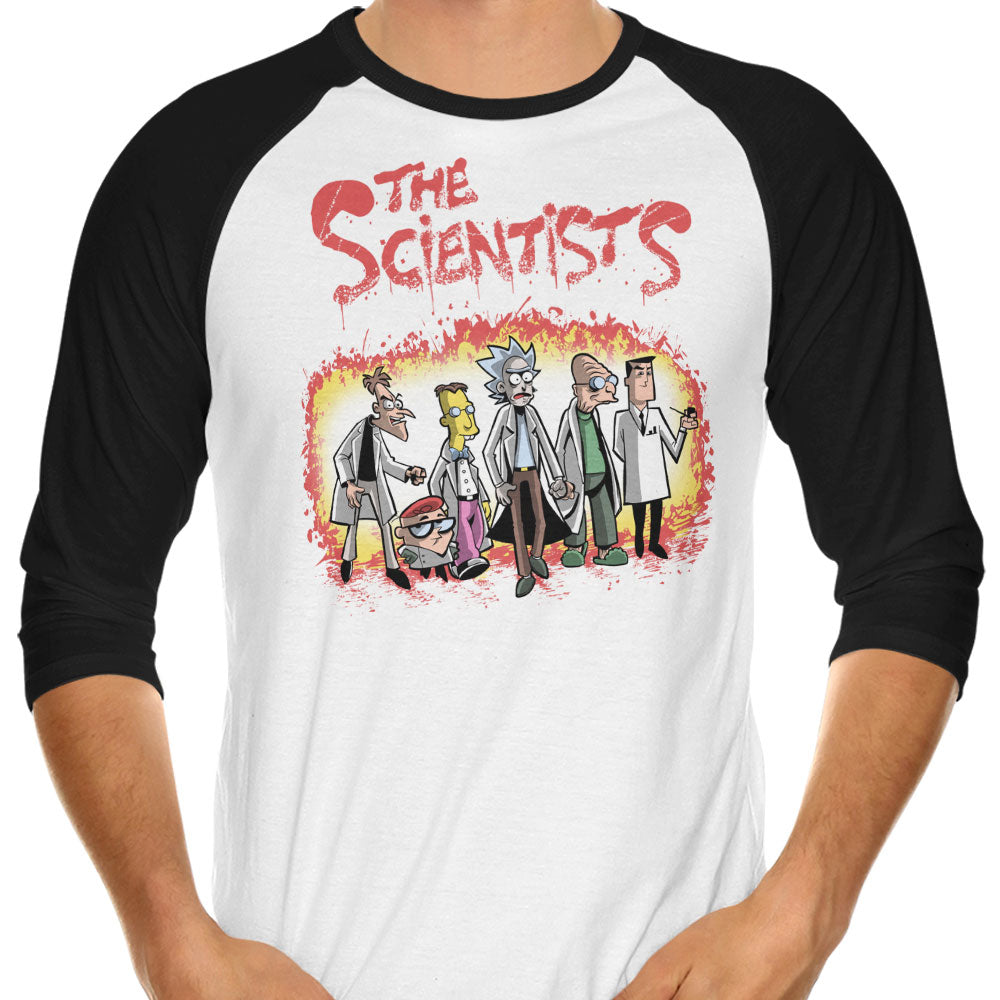 The Scientists 3/4 Sleeve Raglan - Adult & Kids T-Shirts, Sweatshirts & Hoodies apparel design preview 1