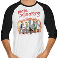 The Scientists 3/4 Sleeve Raglan - Adult & Kids T-Shirts, Sweatshirts & Hoodies apparel design preview 1