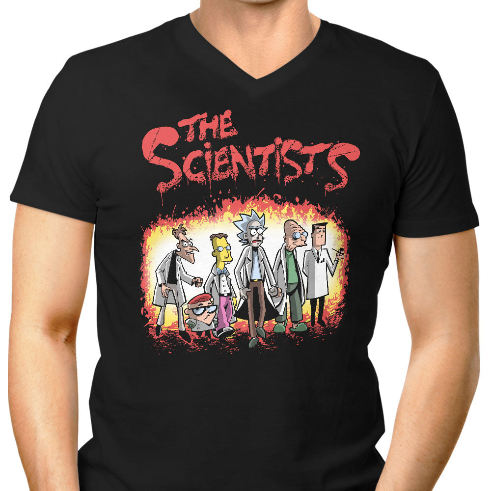 The Scientists Men's V-Neck - Adult & Kids T-Shirts, Sweatshirts & Hoodies apparel design preview 1