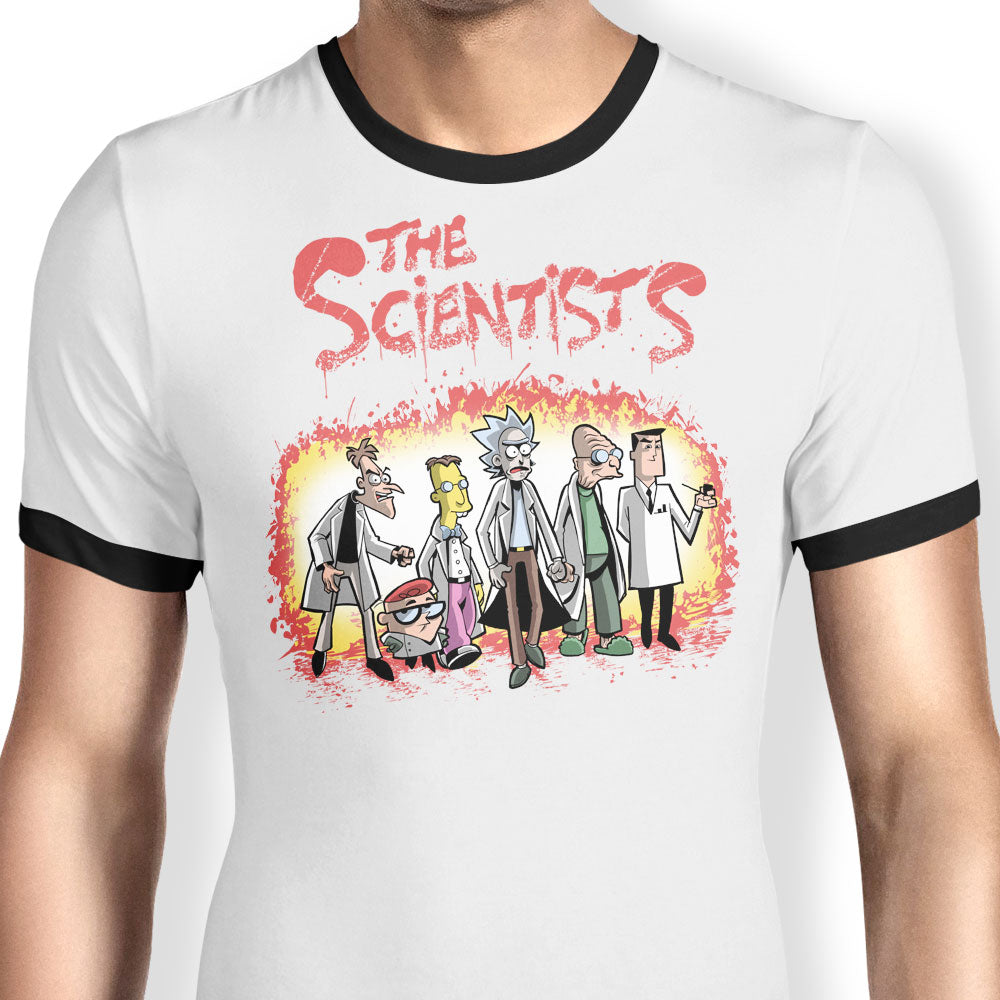 The Scientists Ringer - Adult & Kids T-Shirts, Sweatshirts & Hoodies apparel design preview 1