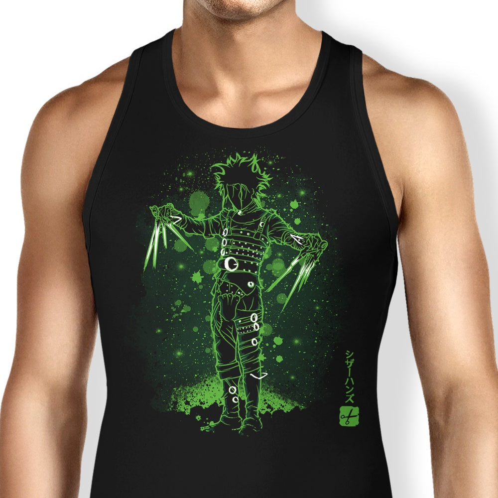 The Scissorhands (Alt) Tank Top - Adult & Kids T-Shirts, Sweatshirts & Hoodies apparel design preview 1