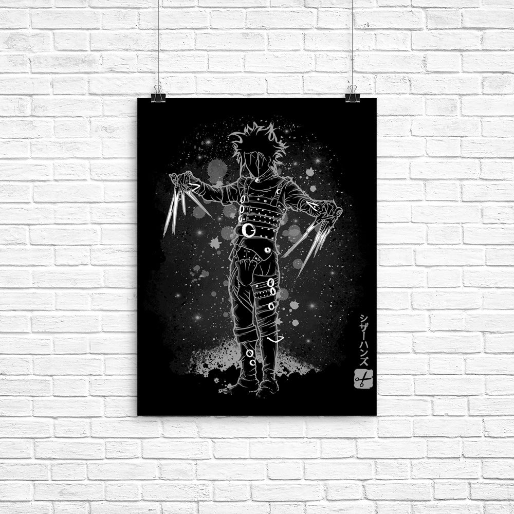 The Scissorhands Poster - Adult & Kids T-Shirts, Sweatshirts & Hoodies apparel design preview 1