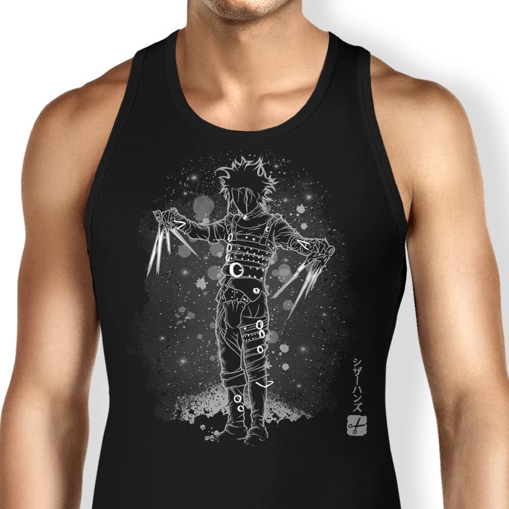 The Scissorhands Tank Top - Adult & Kids T-Shirts, Sweatshirts & Hoodies apparel design preview 1