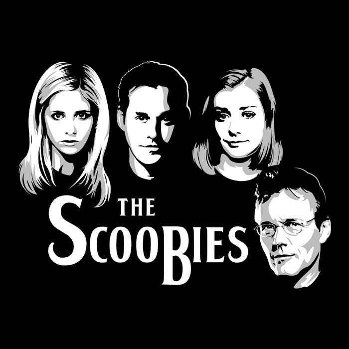 The Scoobies Women's Apparel - Adult & Kids T-Shirts, Sweatshirts & Hoodies apparel design preview 2