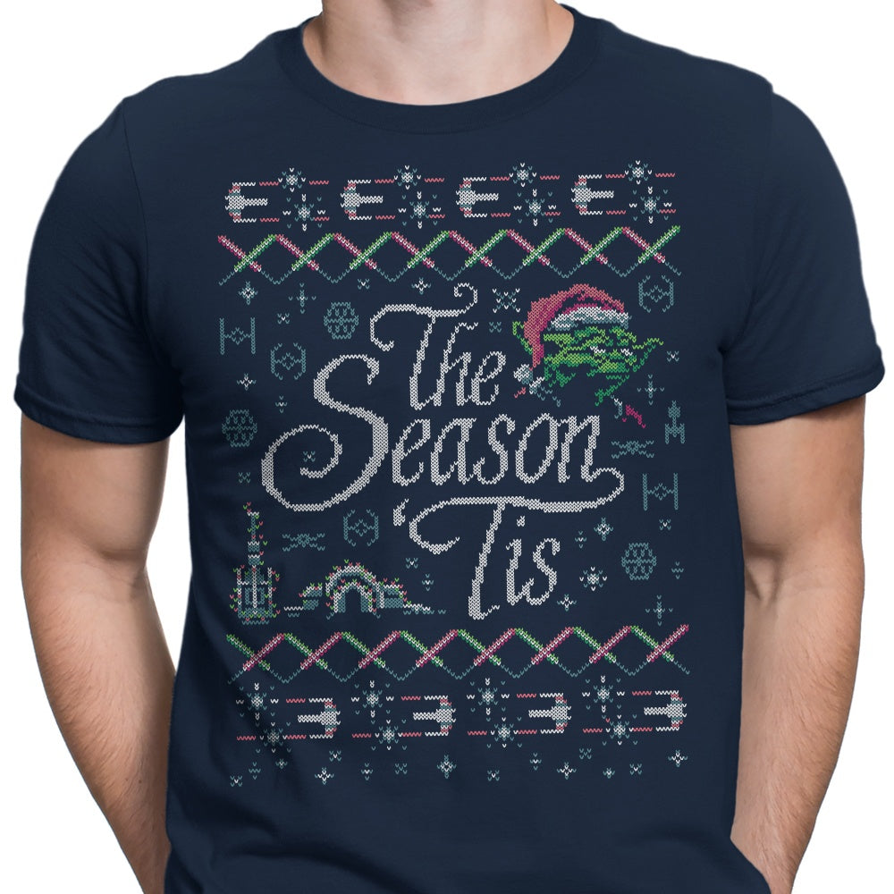 The Season 'Tis Men's Apparel - Adult & Kids T-Shirts, Sweatshirts & Hoodies apparel design preview 2