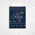 The Season 'Tis Poster - Adult & Kids T-Shirts, Sweatshirts & Hoodies apparel design preview 1