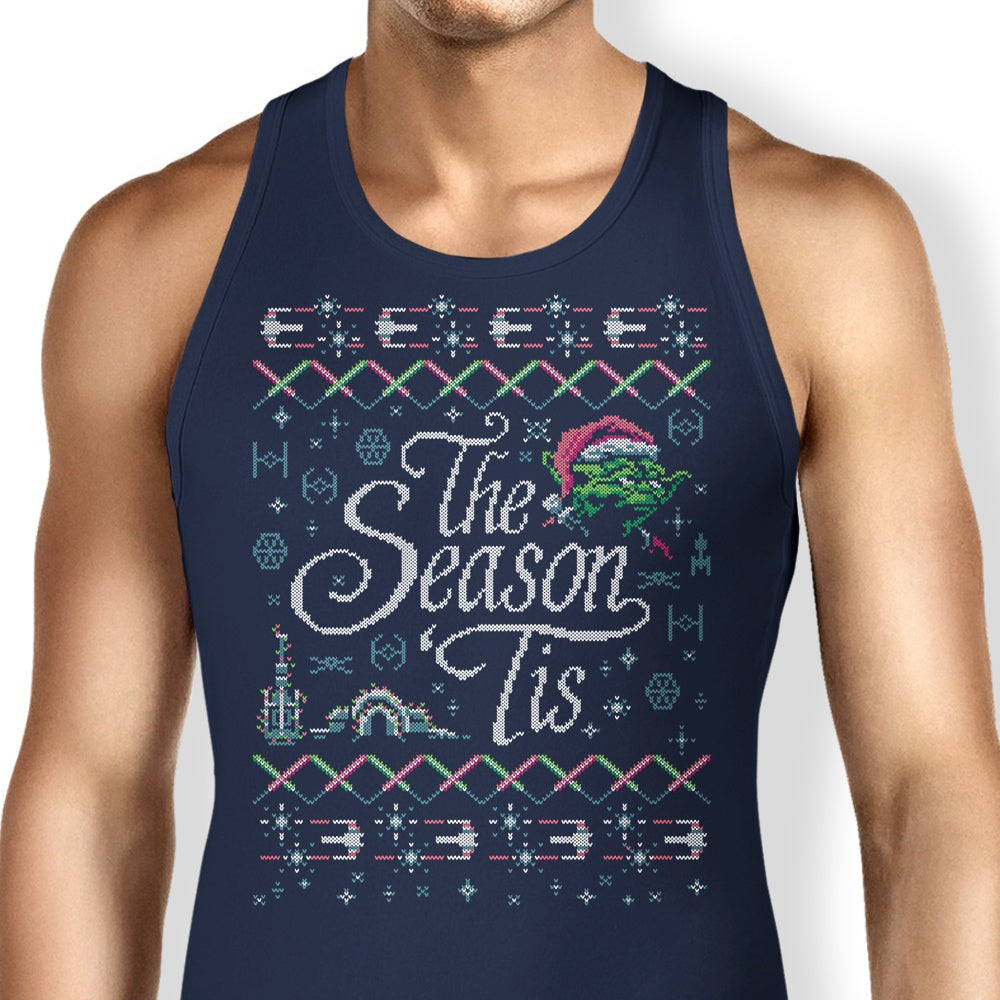 The Season 'Tis Tank Top - Adult & Kids T-Shirts, Sweatshirts & Hoodies apparel design preview 1