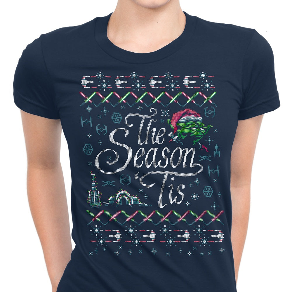 The Season 'Tis Women's Apparel - Adult & Kids T-Shirts, Sweatshirts & Hoodies apparel design preview 1