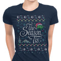 The Season 'Tis Women's Apparel - Adult & Kids T-Shirts, Sweatshirts & Hoodies apparel design preview 1