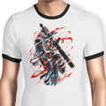 The Shadow of Defeat Ringer - Adult & Kids T-Shirts, Sweatshirts & Hoodies apparel design preview 1