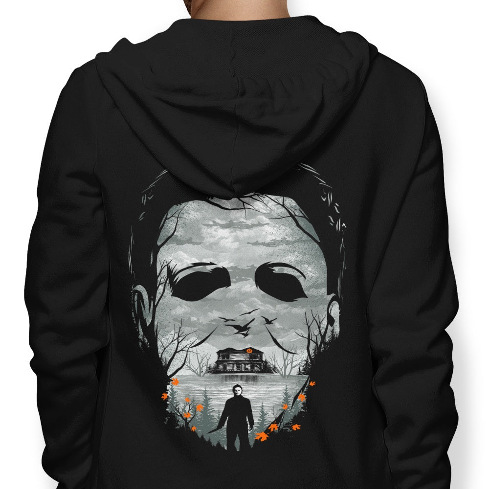 The Shape of Halloween - Adult & Kids T-Shirts, Sweatshirts & Hoodies apparel design preview 1