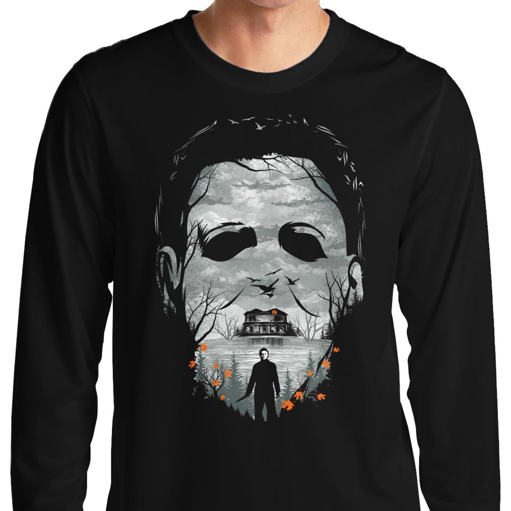 The Shape of Halloween - Adult & Kids T-Shirts, Sweatshirts & Hoodies apparel design preview 1
