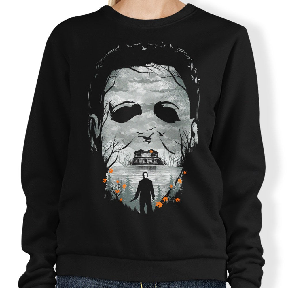 The Shape of Halloween - Adult & Kids T-Shirts, Sweatshirts & Hoodies apparel design preview 1